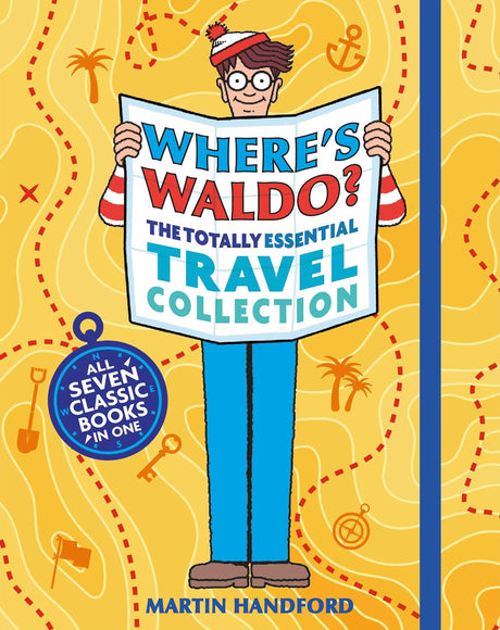 Where's Waldo? the Totally Essential Travel Collection: All Seven Classic Books in One (a Hidden Object Activity Book with Search & Find Adventures, M -- Martin Handford, Paperback