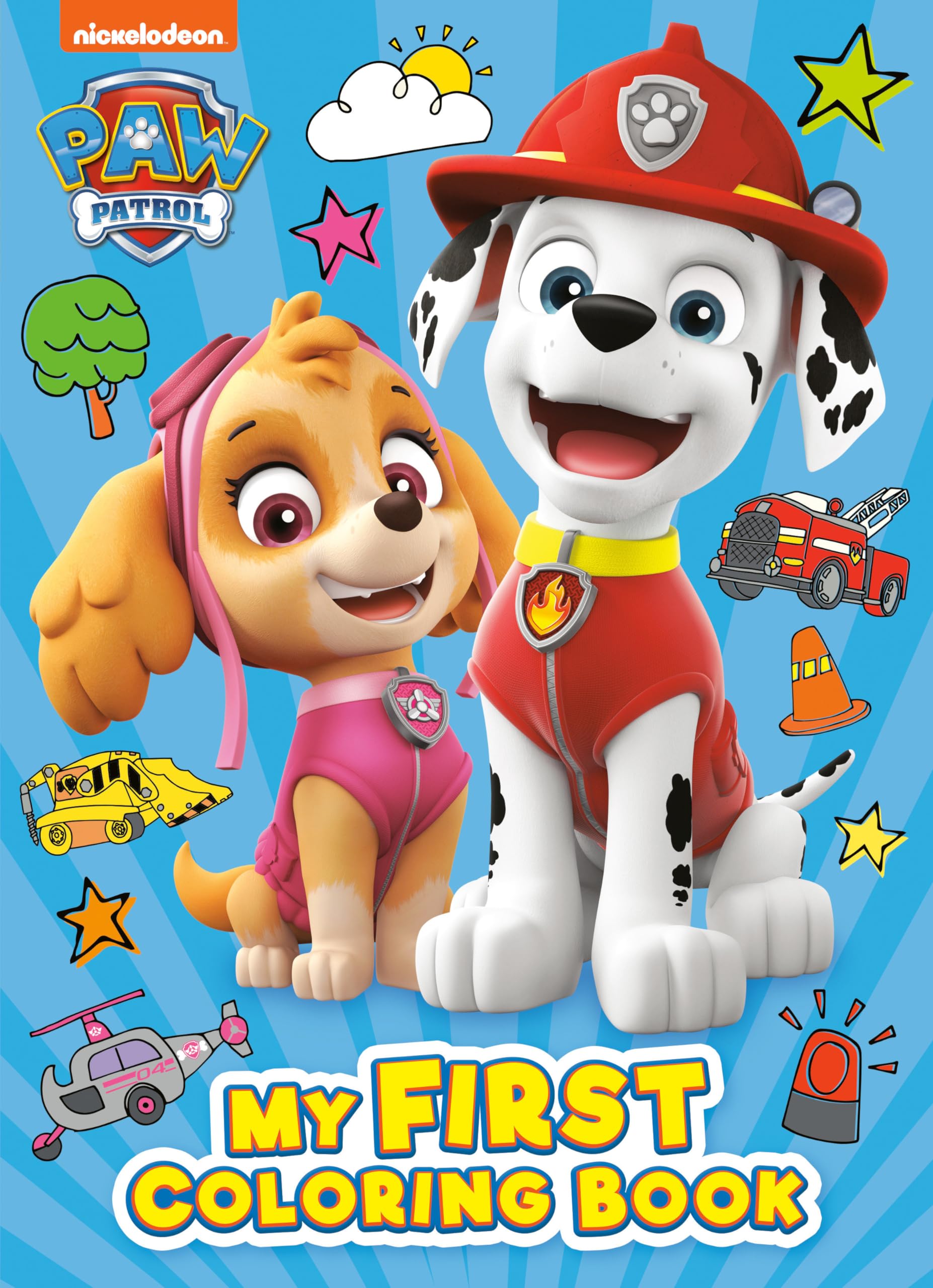 Paw Patrol: My First Coloring Book (Paw Patrol) by Golden Books