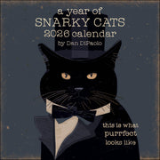 A Year of Snarky Cats 2026 Wall Calendar by DiPaolo, Dan