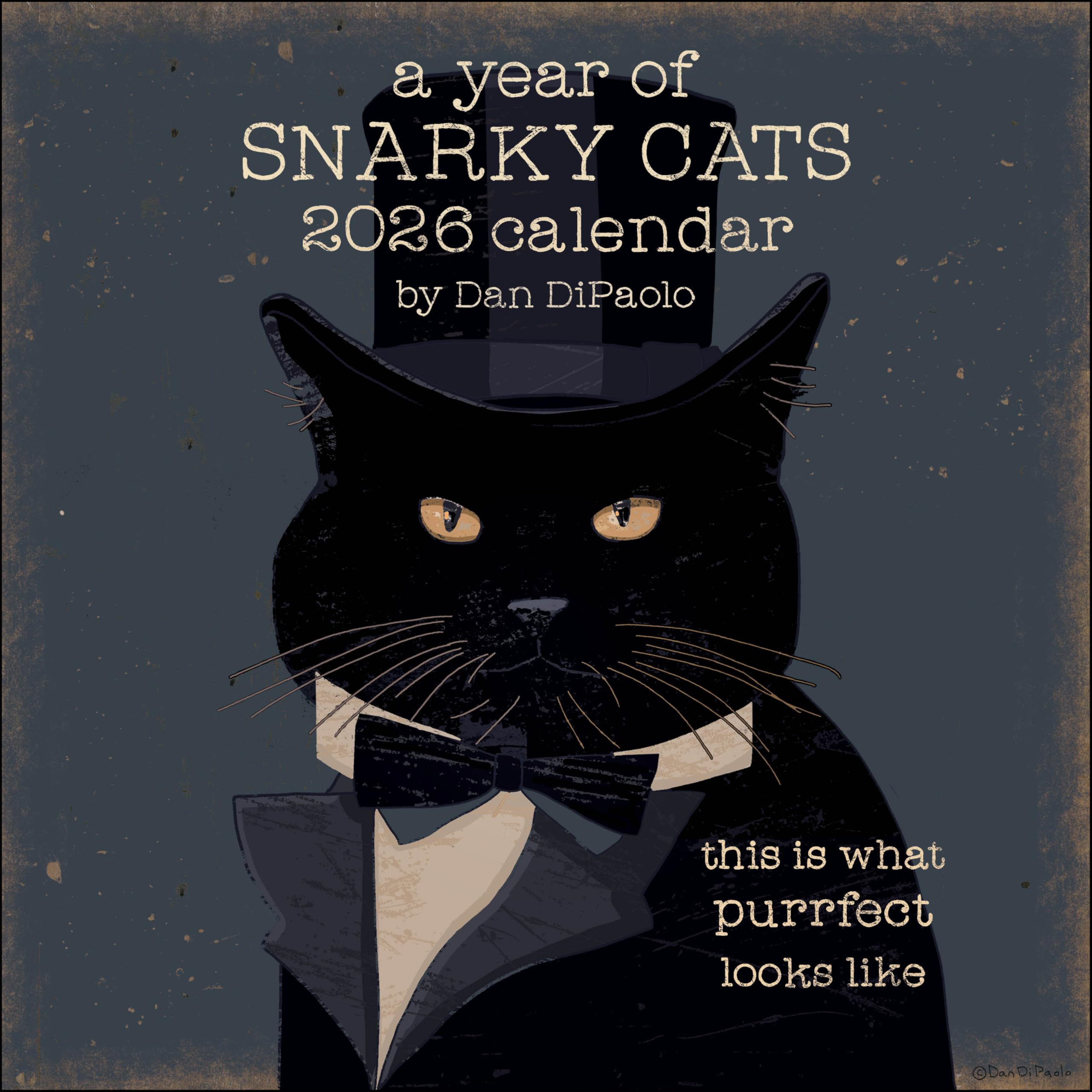 A Year of Snarky Cats 2026 Wall Calendar by DiPaolo, Dan