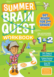 Summer Brain Quest: Between Grades 1 & 2 by Workman Publishing