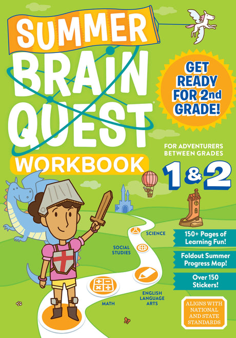 Summer Brain Quest: Between Grades 1 & 2 -- Workman Publishing, Paperback