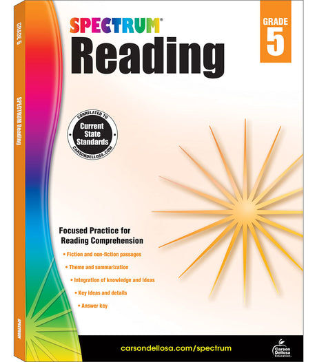 Spectrum Reading Workbook, Grade 5: Volume 24 -- Spectrum, Paperback