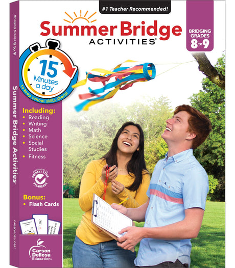 Summer Bridge Activities, Grades 8 - 9: Volume 10 -- Summer Bridge Activities, Paperback