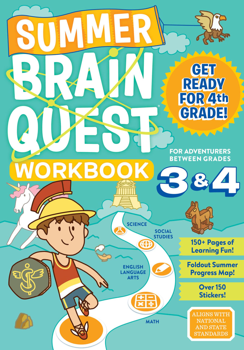 Summer Brain Quest: Between Grades 3 & 4 by Workman Publishing