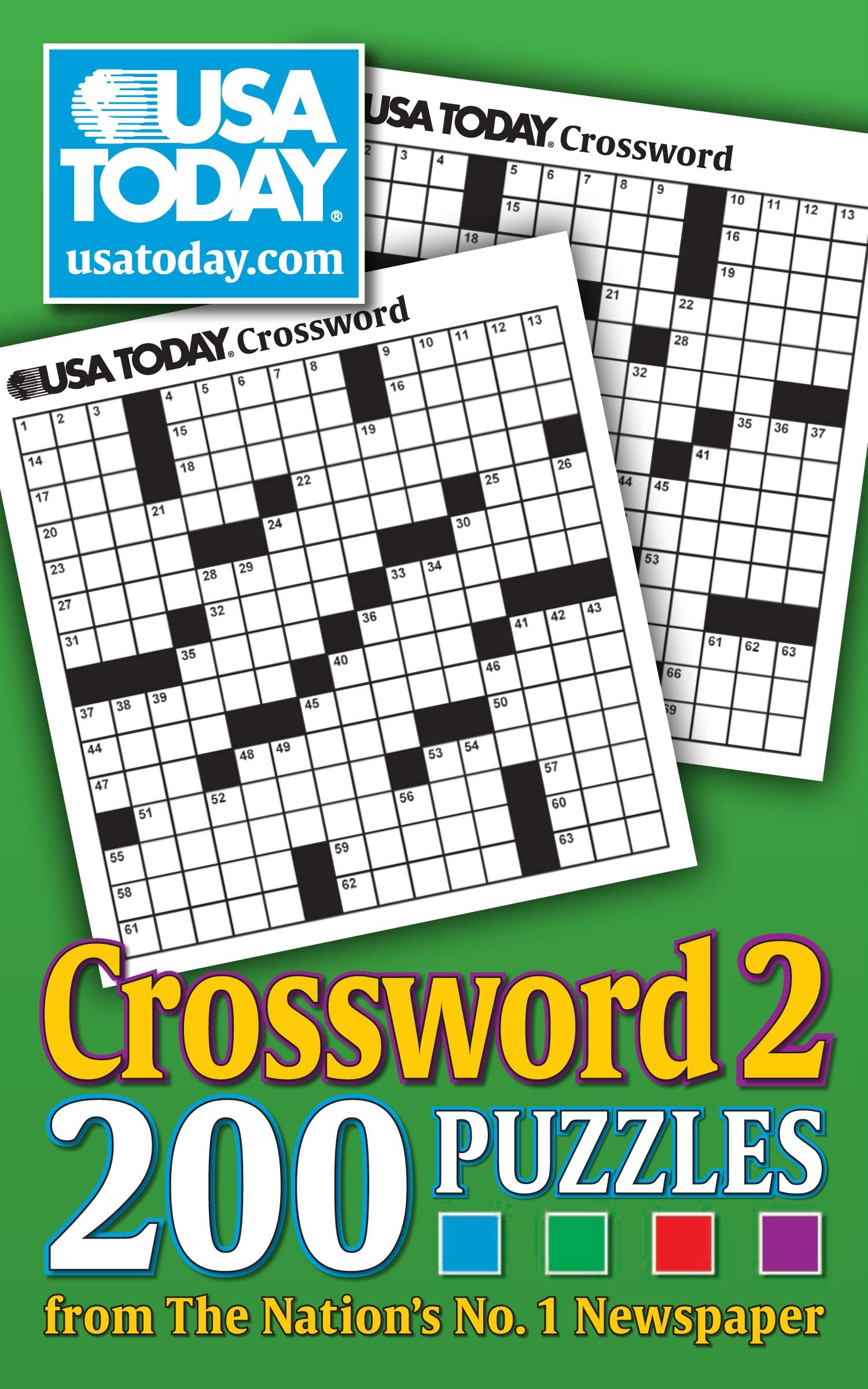 USA Today Crossword 2: 200 Puzzles from the Nations No. 1 Newspaper by Usa Today