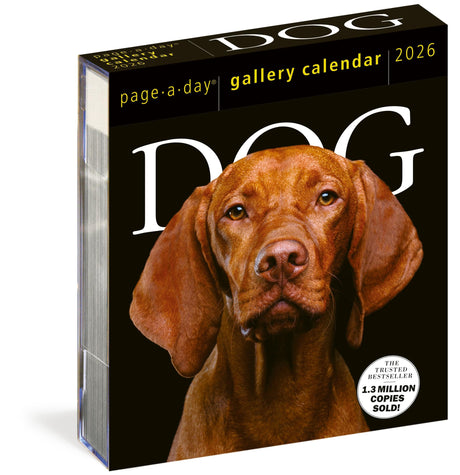 Dog Page-A-Day(r) Gallery Calendar 2026: An Elegant Canine Celebration -- Workman Calendars, Daily