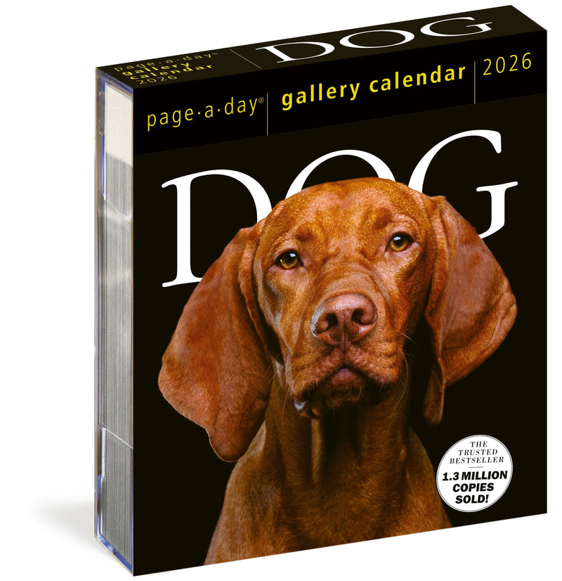 Dog Page-A-Day(r) Gallery Calendar 2026: An Elegant Canine Celebration by Workman Calendars