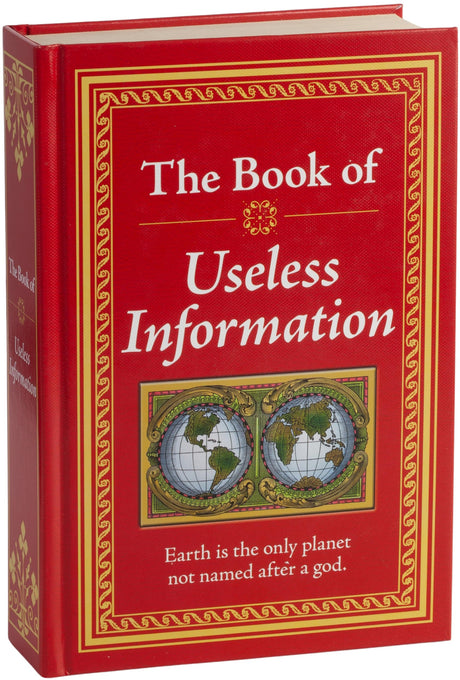 The Book of Useless Information: Big Book of Fascinating Facts & Stories Hardcover Gift for Trivia Buffs, Curious Minds, Adults, Dad & Knowledge Seeke -- Publications International Ltd, Hardcover