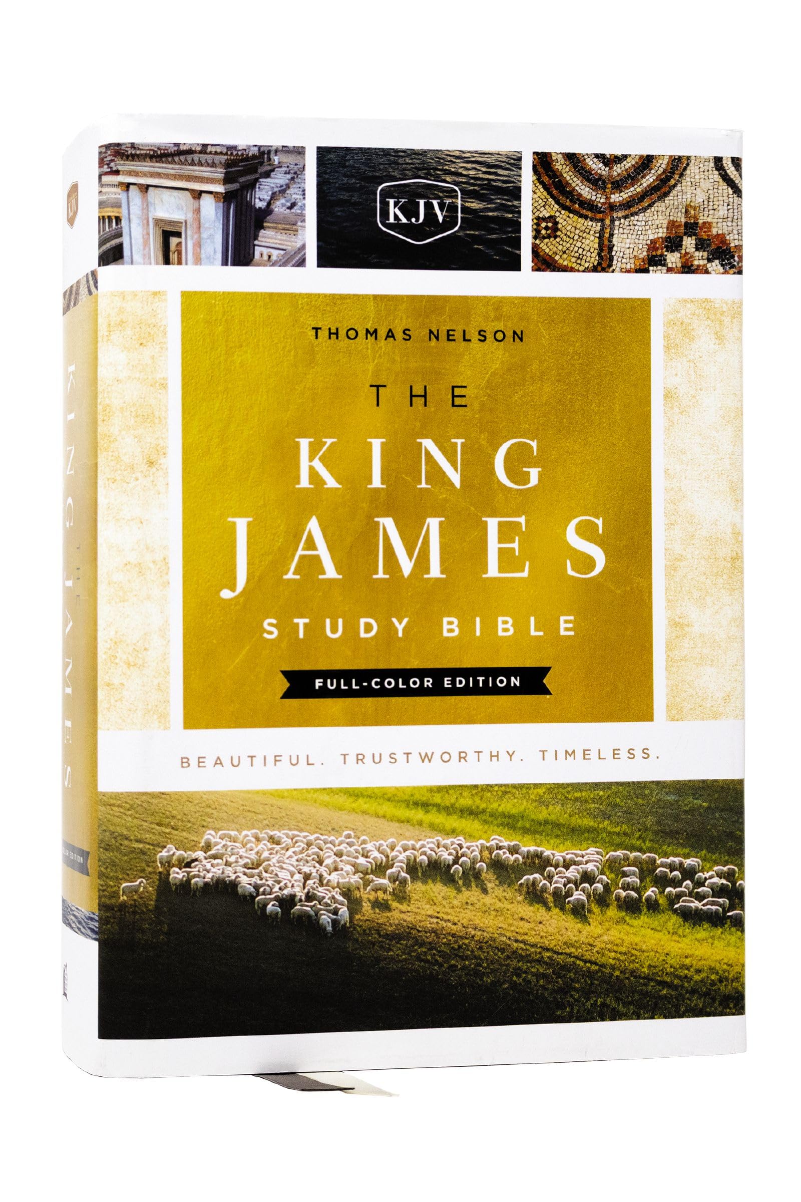 The King James Study Bible, Hardcover, Full-Color Edition by Thomas Nelson