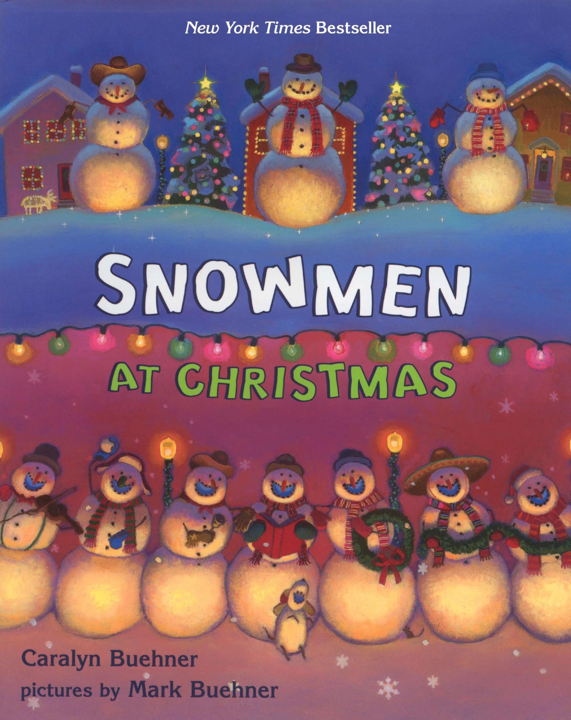 Snowmen at Christmas by Buehner, Caralyn