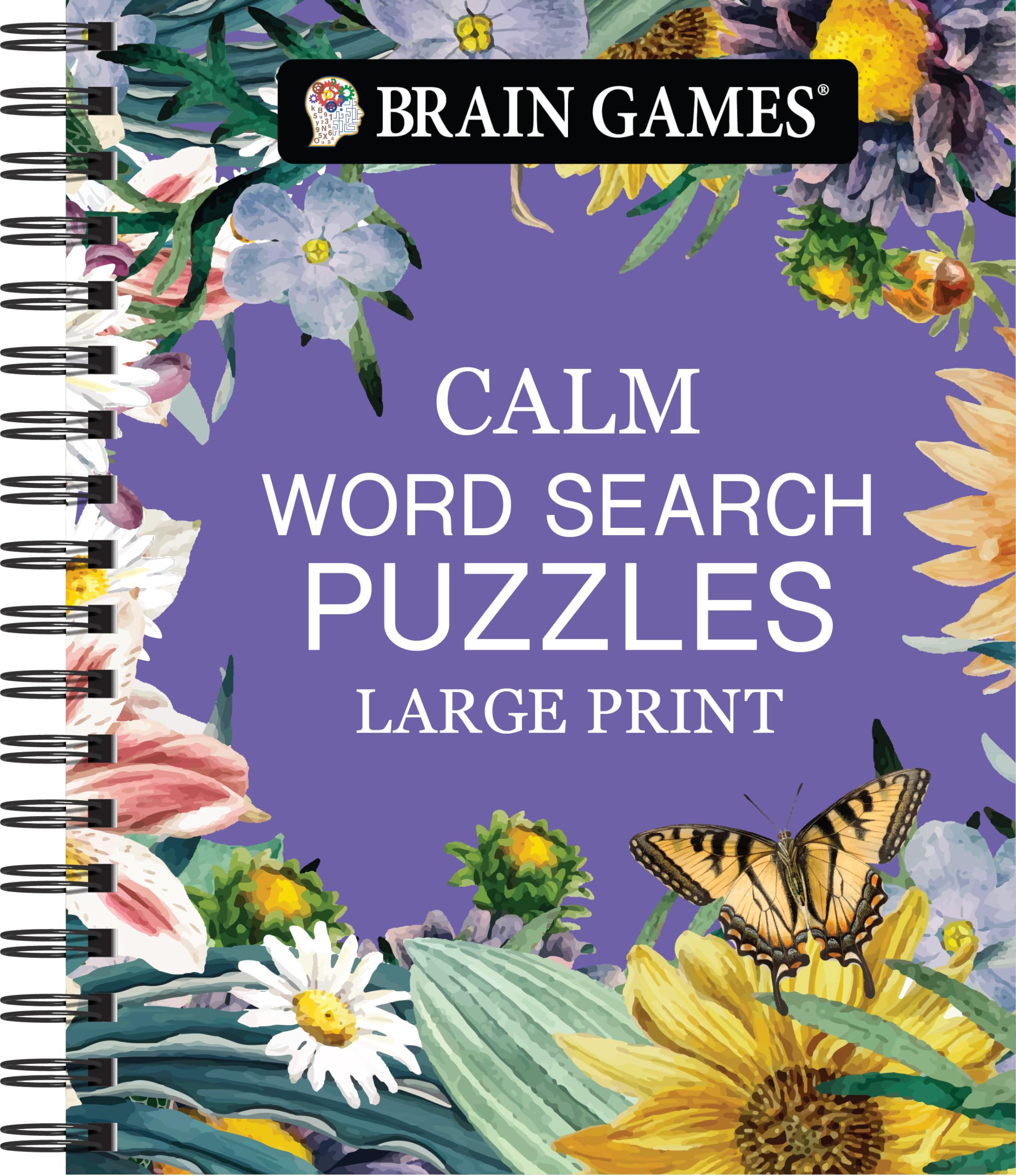 Brain Games - Calm: Word Search - Large Print by Publications International Ltd