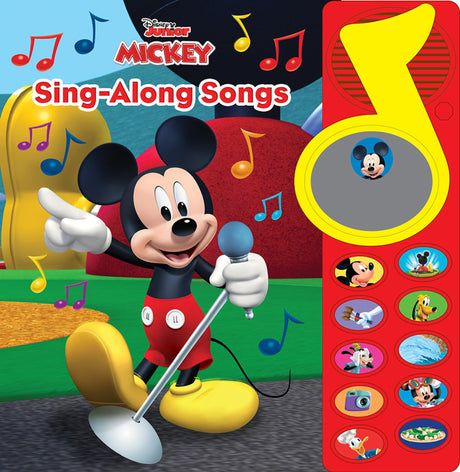 Disney Junior Mickey Mouse Clubhouse: Sing-Along Songs Sound Book [With Battery] -- Pi Kids, Board Book