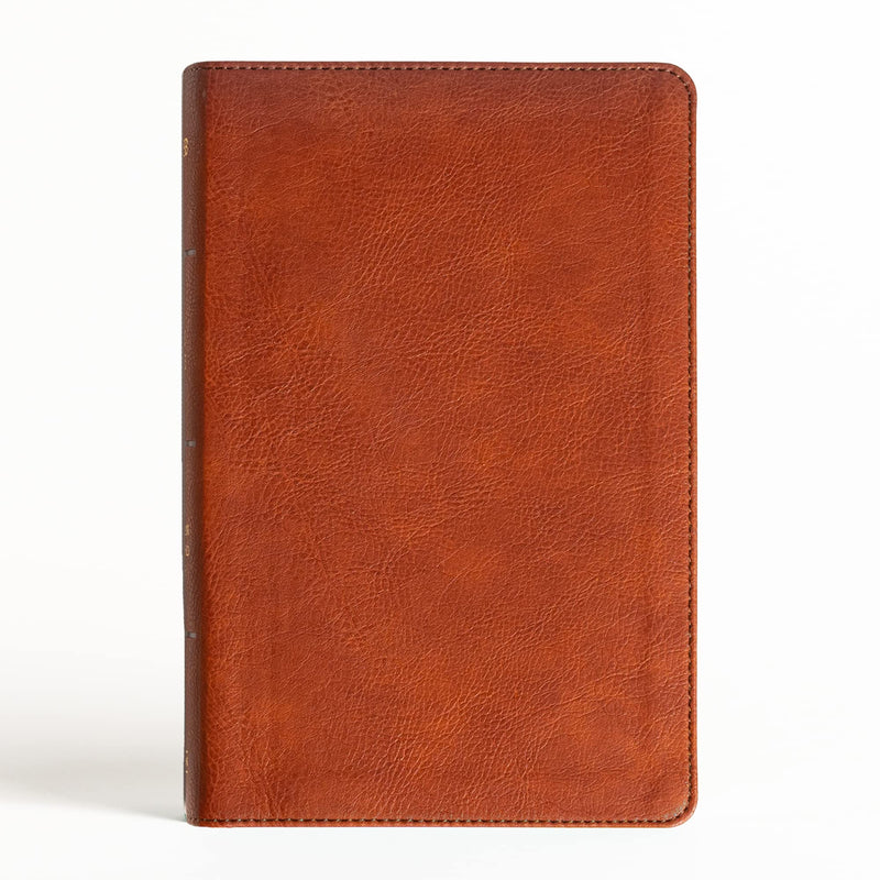 NASB Large Print Personal Size Reference Bible, Burnt Sienna Leathertouch by Holman Bible Publishers