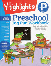 The Big Fun Preschool Activity Book: Build Skills and Confidence Through Puzzles and Early Learning Activities! by Highlights