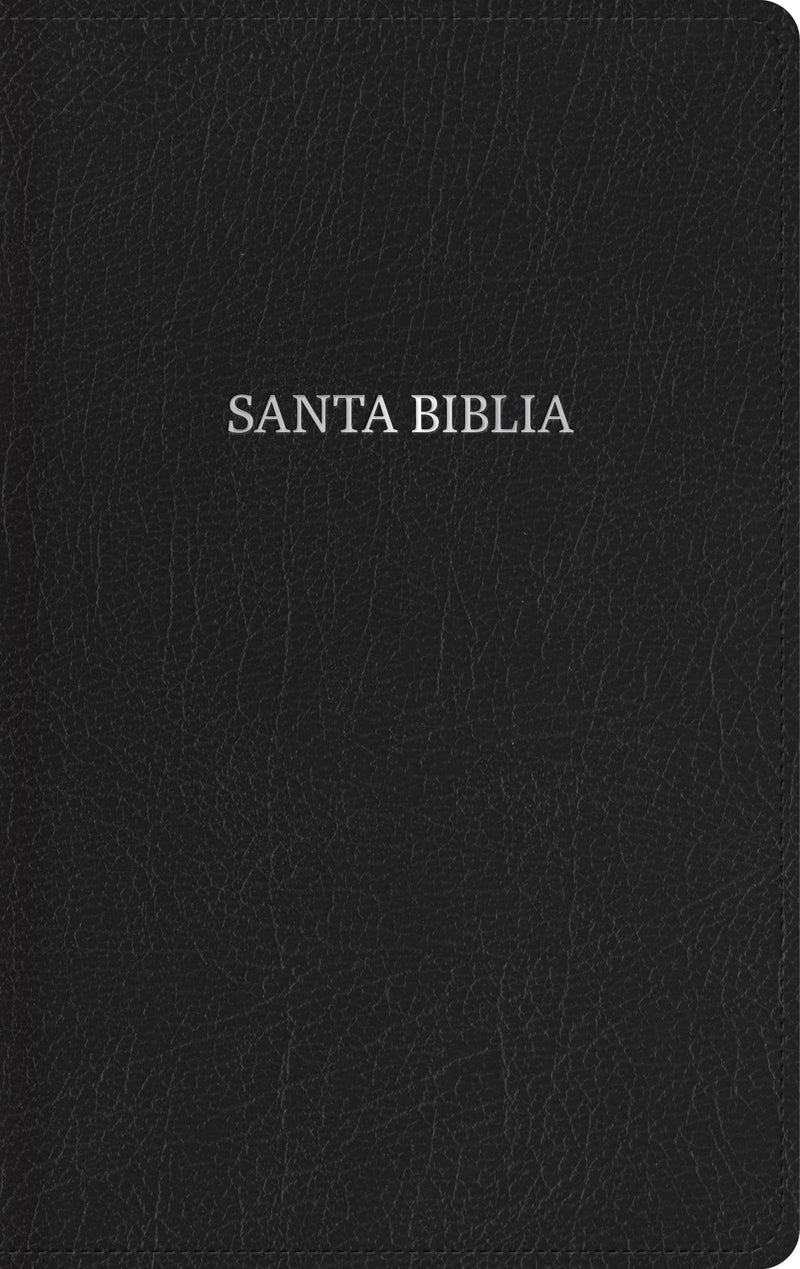 Rvr 1960 Biblia Compacta Letra Grande, Negro Piel Fabricada by B&h Español Editorial