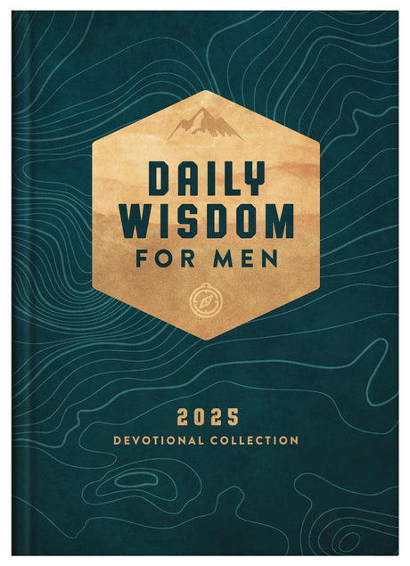 Daily Wisdom for Men 2025 Devotional Collection -- Compiled by Barbour Staff, Hardcover