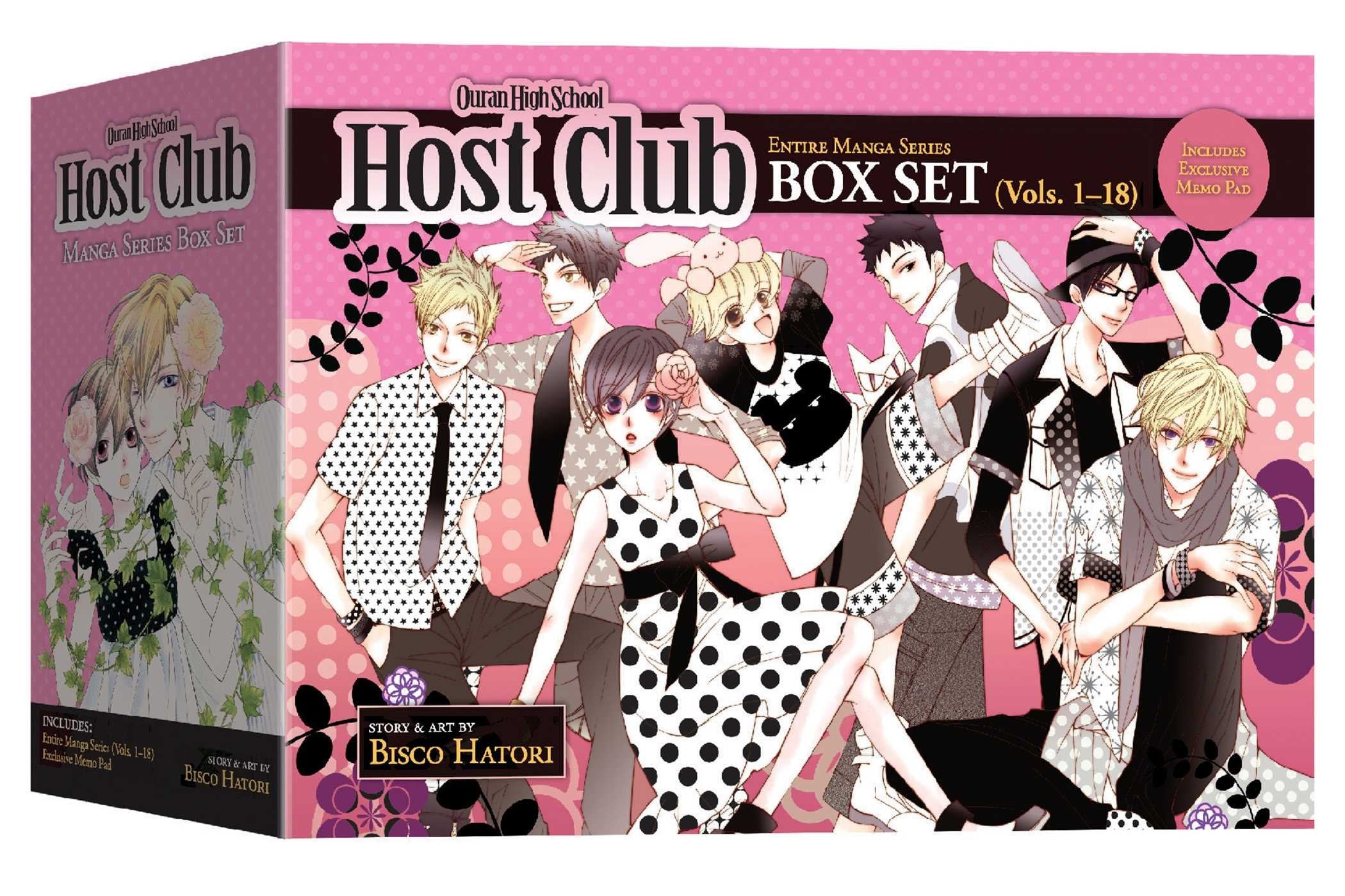 Ouran High School Host Club Complete Box Set: Volumes 1-18 with Premium by Hatori, Bisco