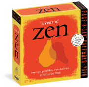 Year of Zen Page-A-Day(r) Calendar 2026: Sayings, Parables, Meditations & Haiku for 2026 by Schiller, David