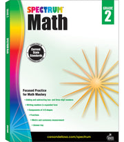 Spectrum Math Workbook, Grade 2 by Spectrum