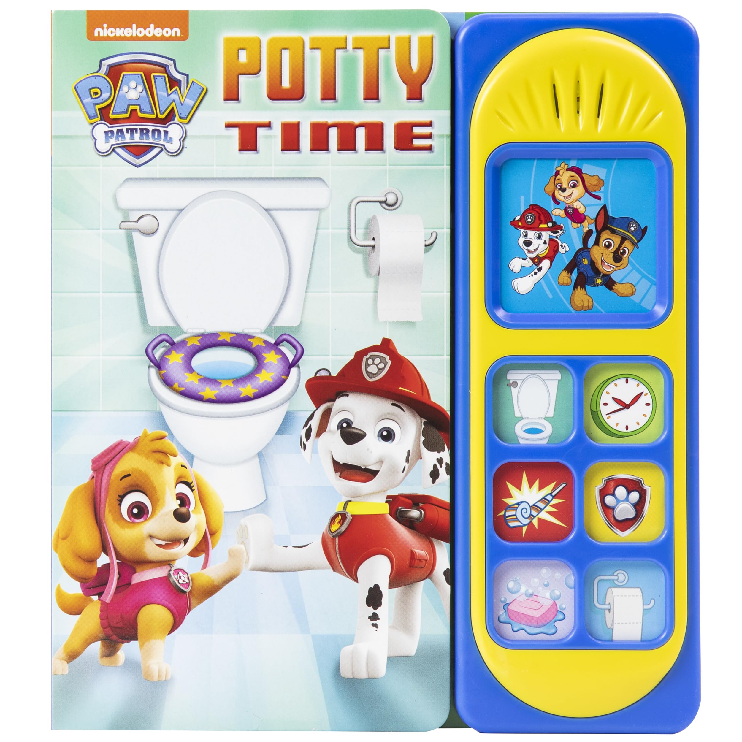 Nickelodeon Paw Patrol: Potty Time Sound Book by Pi Kids