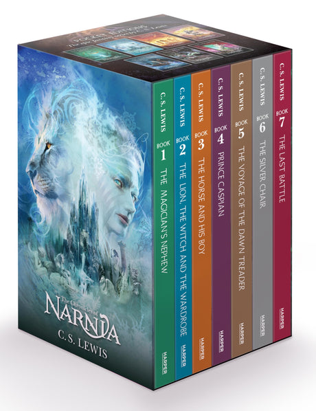 The Chronicles of Narnia 7-Book Box Set: The Magician's Nephew, the Lion, the Witch and the Wardrobe, the Horse and His Boy, Prince Caspian, the Voyag -- C. S. Lewis, Boxed Set