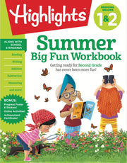 Summer Big Fun Workbook Bridging Grades 1 & 2 by Highlights Learning