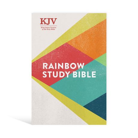 KJV Rainbow Study Bible, Hardcover: King James Version of the Holy Bible -- Holman Bible Publishers, Bible