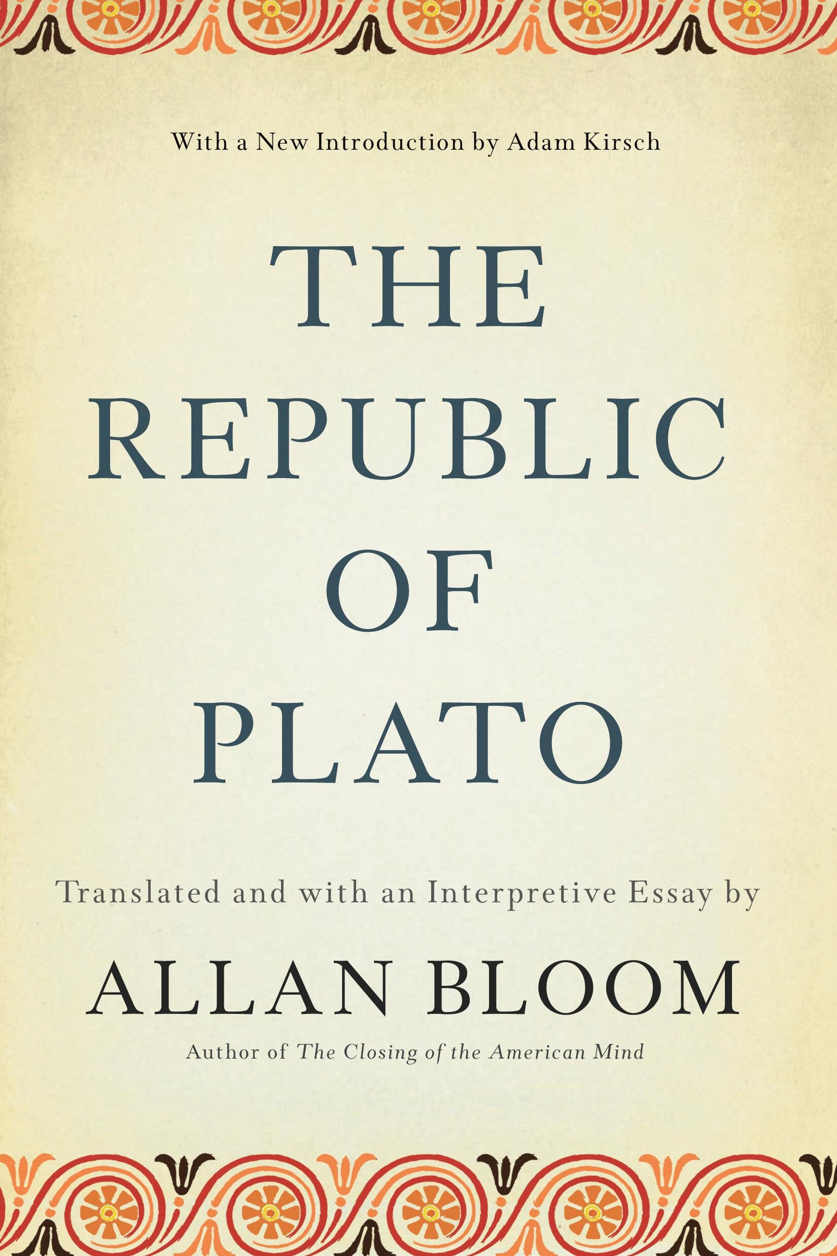 The Republic of Plato by Bloom, Allan