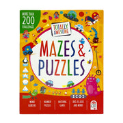 Totally Awesome Mazes and Puzzles: Over 200 Brain-Bending Challenges by Potter, William C.