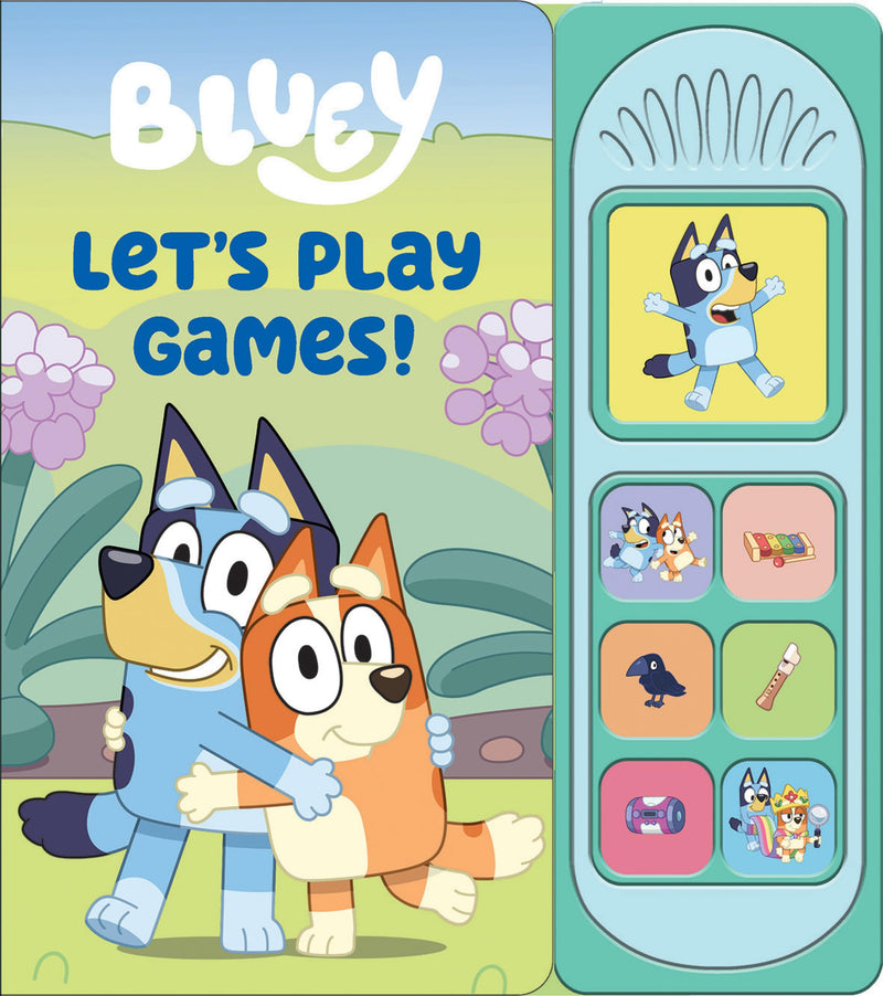 Bluey: Let's Play Games! Sound Book [With Battery] by Pi Kids