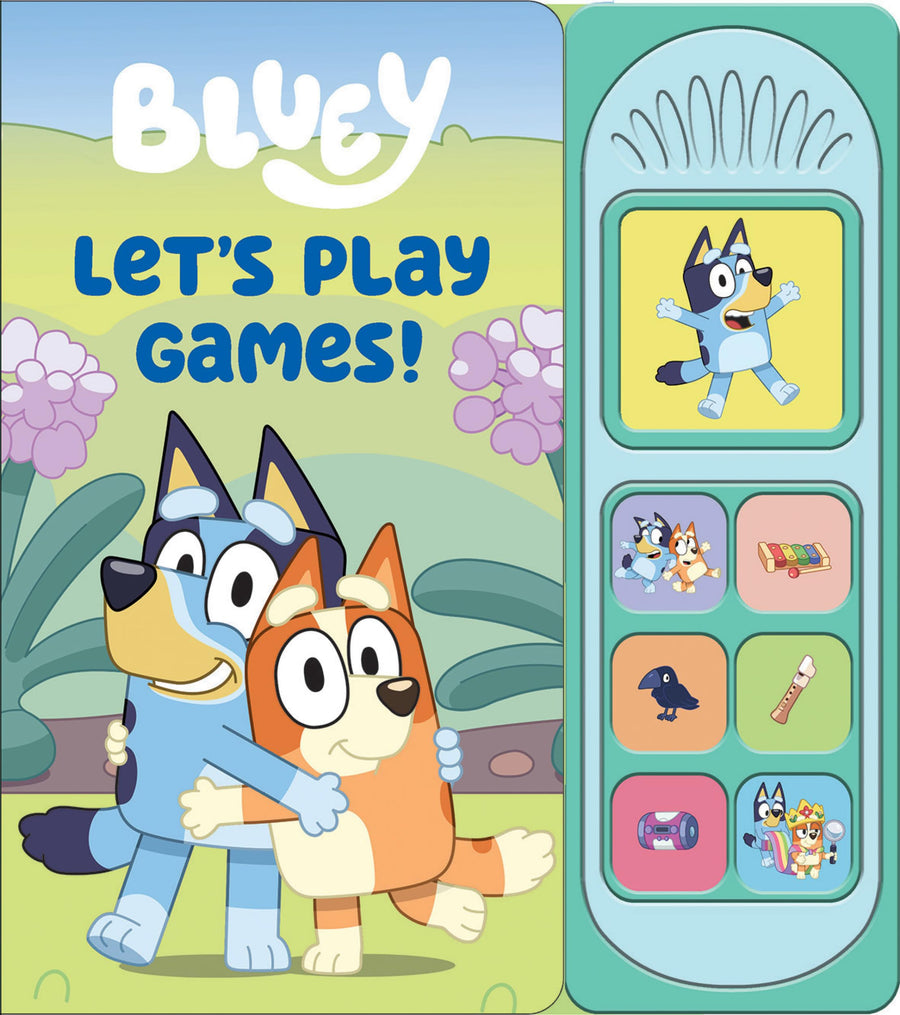 Bluey: Let's Play Games! Sound Book [With Battery] -- Pi Kids, Board Book