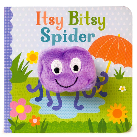 Itsy Bitsy Spider Puppet Book -- Cottage Door Press, Board Book