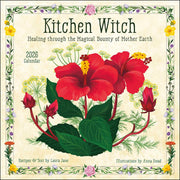 Kitchen Witch 2026 Wall Calendar: Healing Via the Magical Bounty of Mother Earth by Amber Lotus Publishing