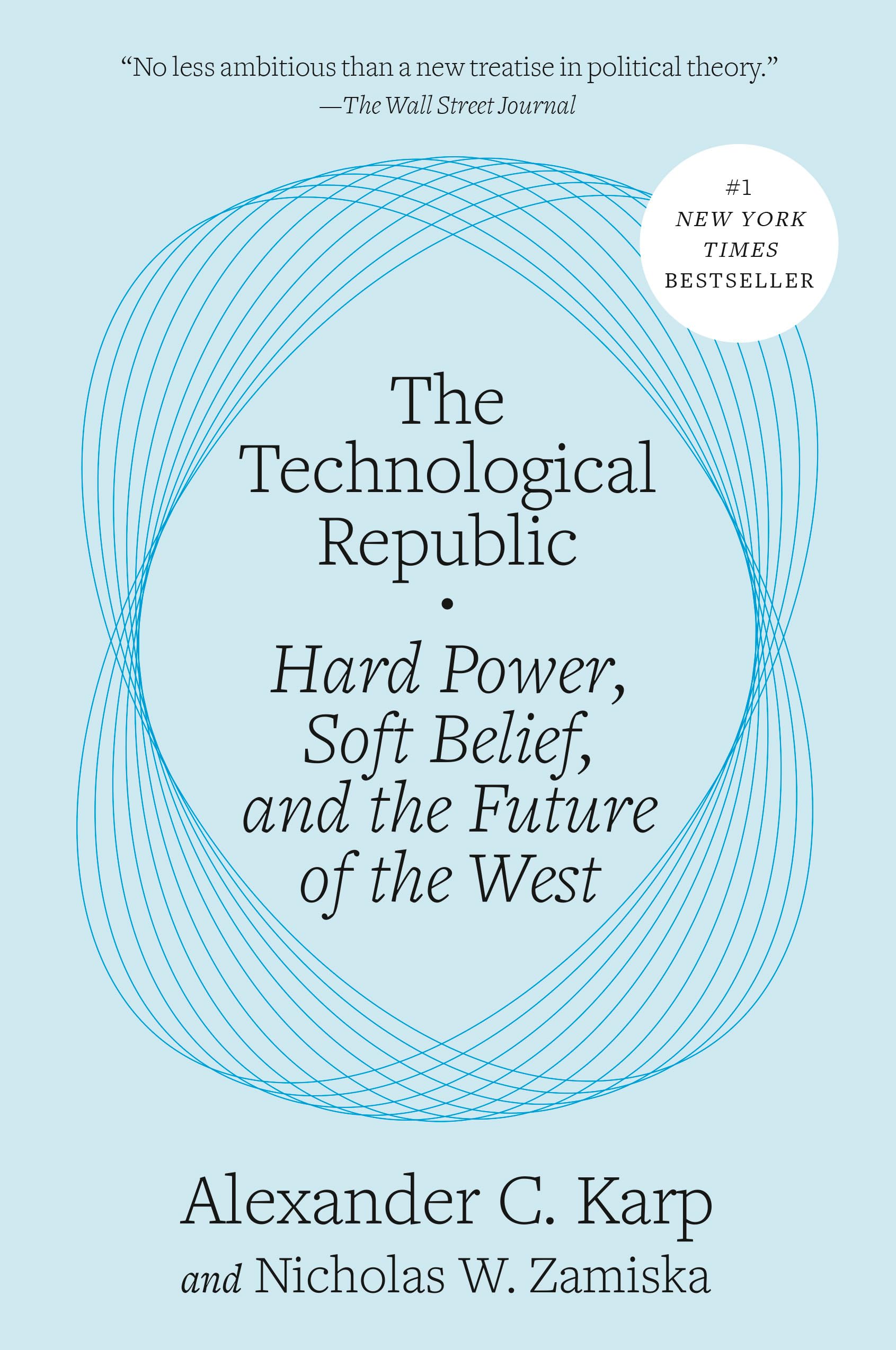 The Technological Republic: Hard Power, Soft Belief, and the Future of the West by Karp, Alexander C.