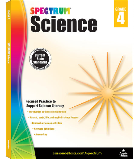 Spectrum Science, Grade 4: Volume 56 -- Spectrum, Paperback