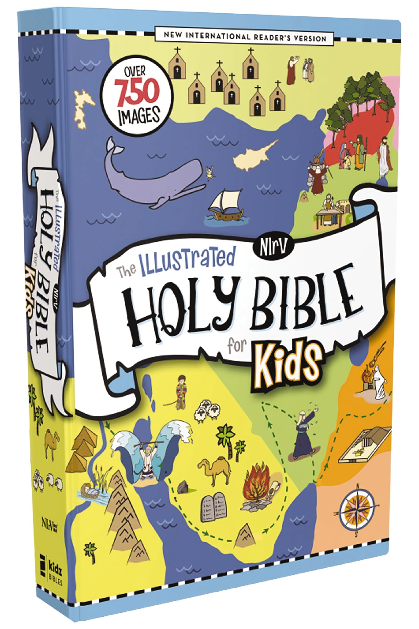Nirv, the Illustrated Holy Bible for Kids, Hardcover, Full Color, Comfort Print: Over 750 Images by Zondervan