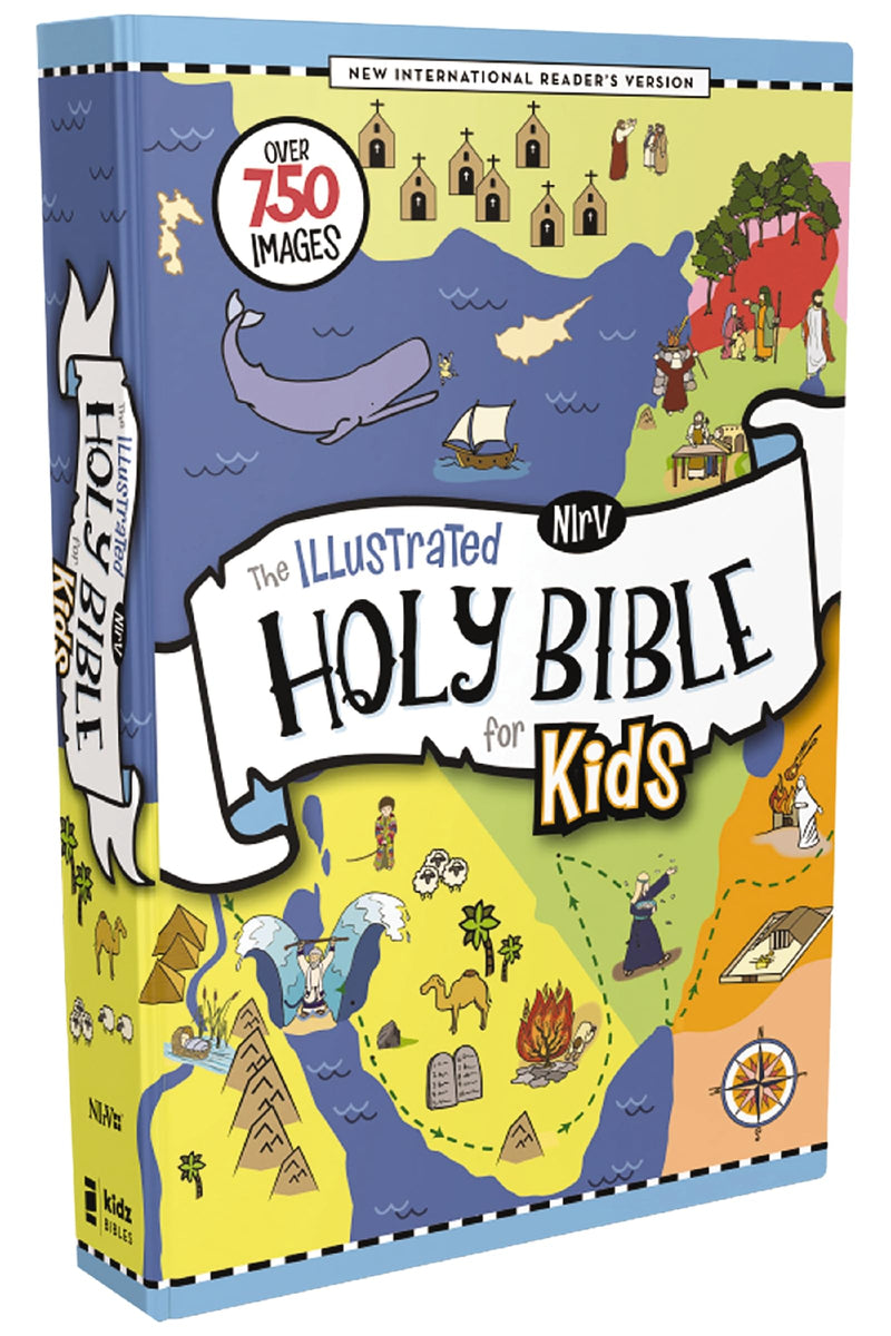 Nirv, the Illustrated Holy Bible for Kids, Hardcover, Full Color, Comfort Print: Over 750 Images by Zondervan