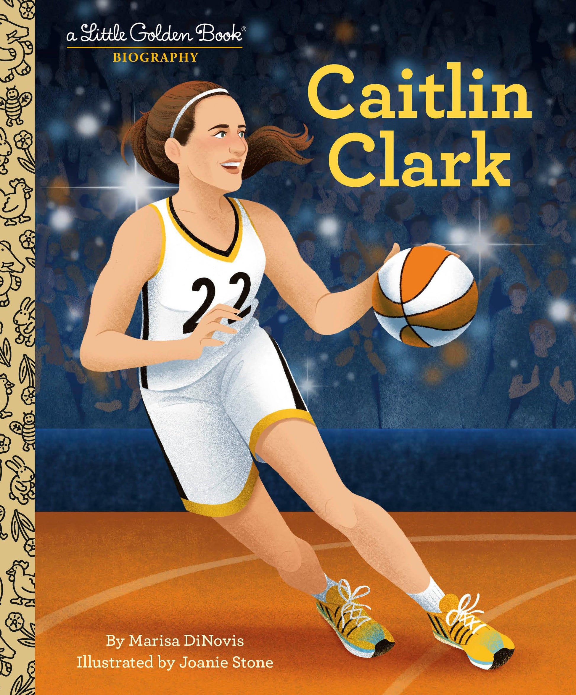 Caitlin Clark: A Little Golden Book Biography by Dinovis, Marisa
