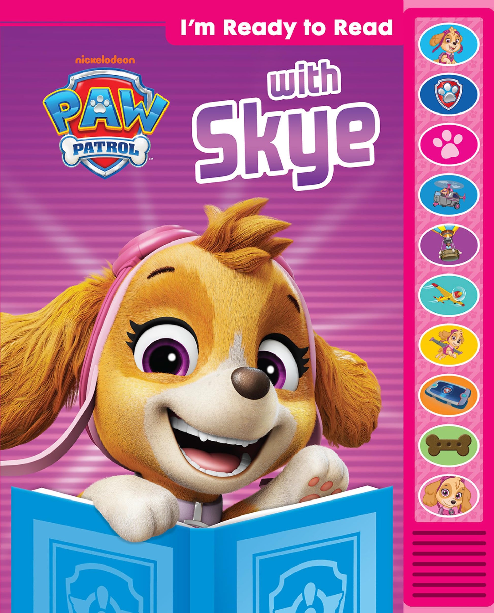 Nickelodeon Paw Patrol: I'm Ready to Read with Skye Sound Book by Pi Kids