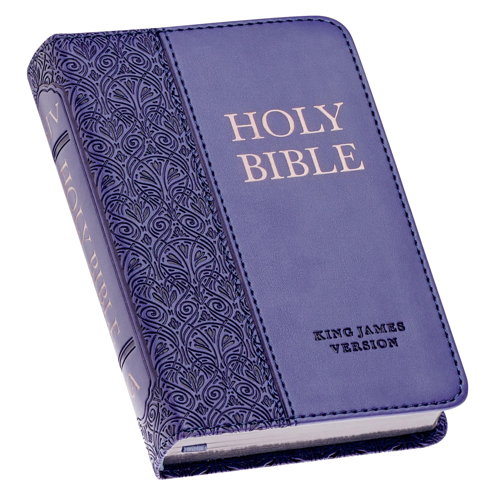 KJV Bible Mini Pocket Purple by