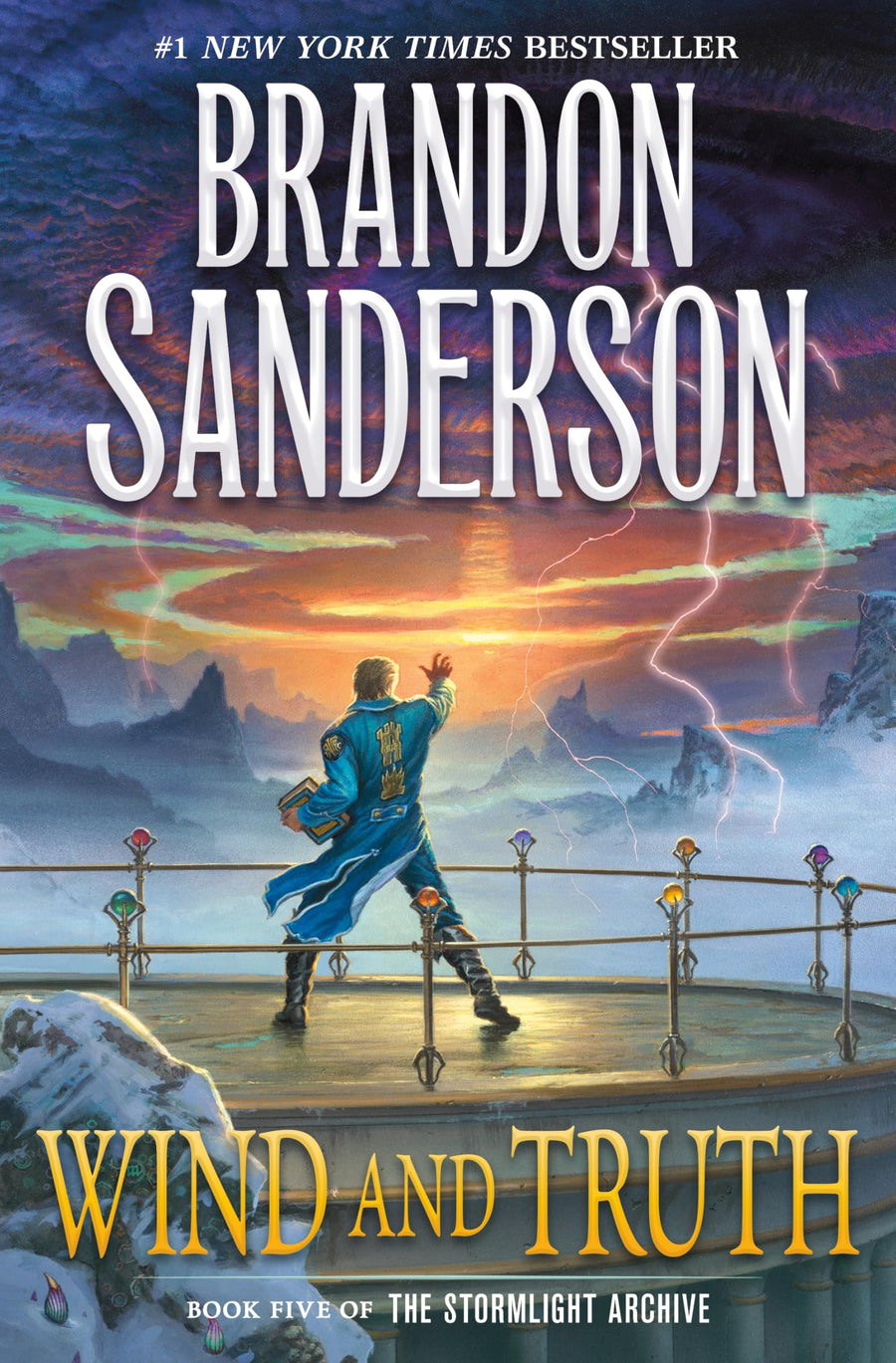 Wind and Truth: Book Five of the Stormlight Archive -- Brandon Sanderson, Paperback