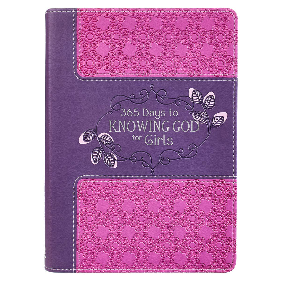 365 Days to Knowing God for Girls Devotional -- Carolyn Larsen, Hardcover