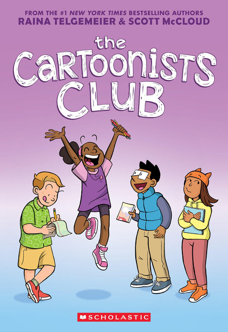 The Cartoonists Club: A Graphic Novel -- Raina Telgemeier, Paperback
