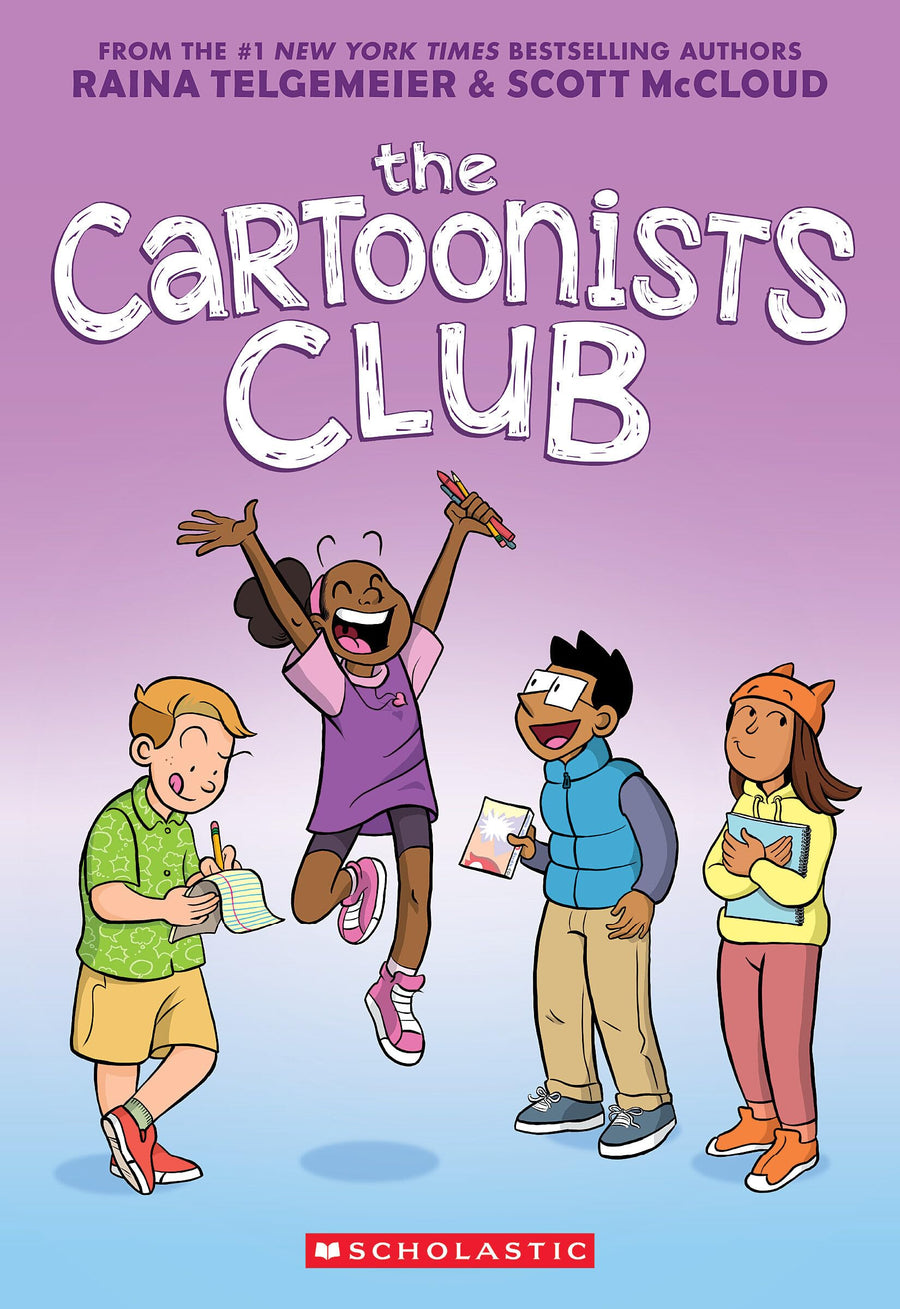 The Cartoonists Club: A Graphic Novel -- Raina Telgemeier, Paperback