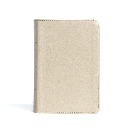 CSB Large Print Compact Reference Bible, Gold Leathertouch -- Csb Bibles by Holman, Bible