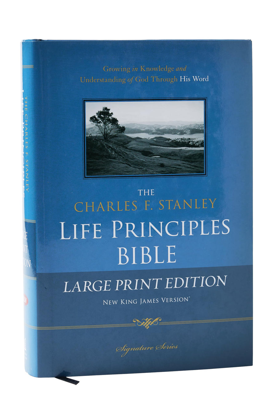 Charles F. Stanley Life Principles Bible-NKJV-Large Print -- Charles F. Stanley, Bible