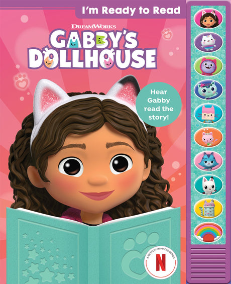 DreamWorks Gabby's Dollhouse: I'm Ready to Read Sound Book [With Battery] -- Pi Kids, Hardcover