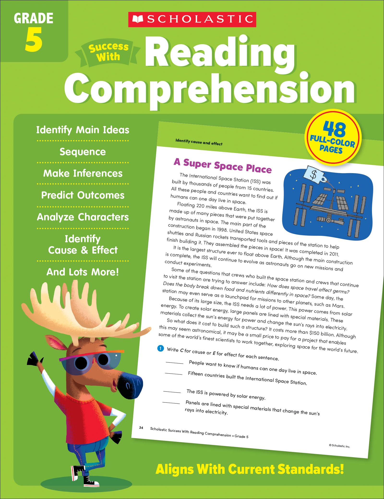 Scholastic Success with Reading Comprehension Grade 5 by Scholastic Teaching Resources