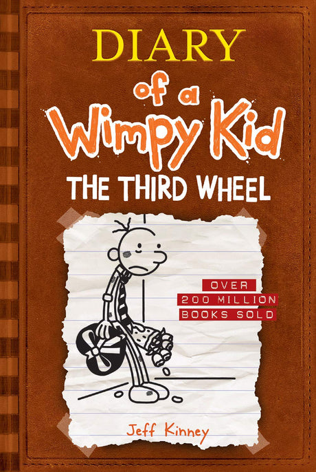 The Third Wheel (Diary of a Wimpy Kid #7): Volume 7 -- Jeff Kinney, Hardcover